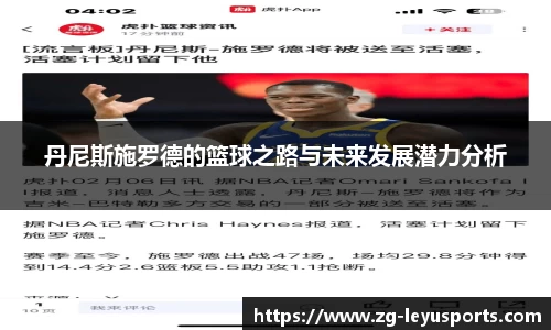 丹尼斯施罗德的篮球之路与未来发展潜力分析